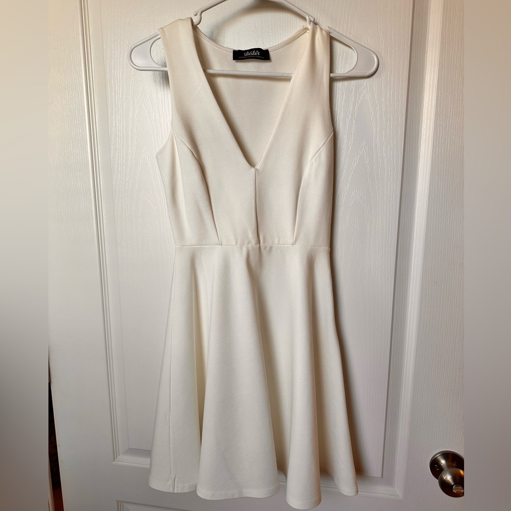 LuLu’s White Skater Dress